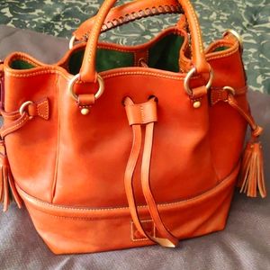 Dooney and Bourke Florentine Buckley Bag in Natural